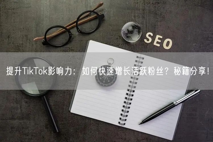 提升TikTok影响力：如何快速增长活跃粉丝？秘籍分享！