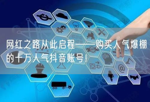 网红之路从此启程——购买人气爆棚的十万人气抖音账号！