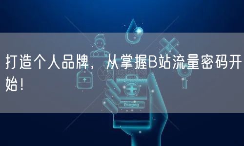 打造个人品牌，从掌握B站流量密码开始！