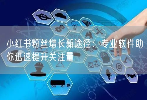 小红书粉丝增长新途径：专业软件助你迅速提升关注量